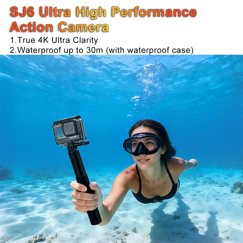 Outdoor Sport Live - SJCAM Action Camera SJ6 Ultra Long