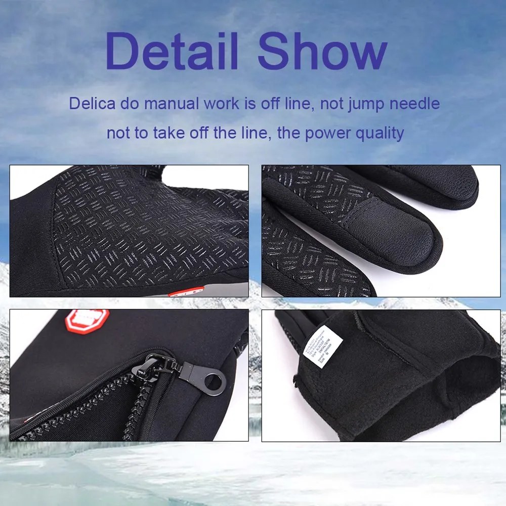 Men Women Winter Cycling Glove - Outdoor Sport Gloves recension och pris