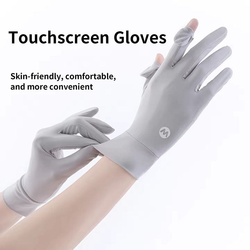 Sunscreen Ice Silk Breathable  - Outdoor Sport Gloves recension och pris