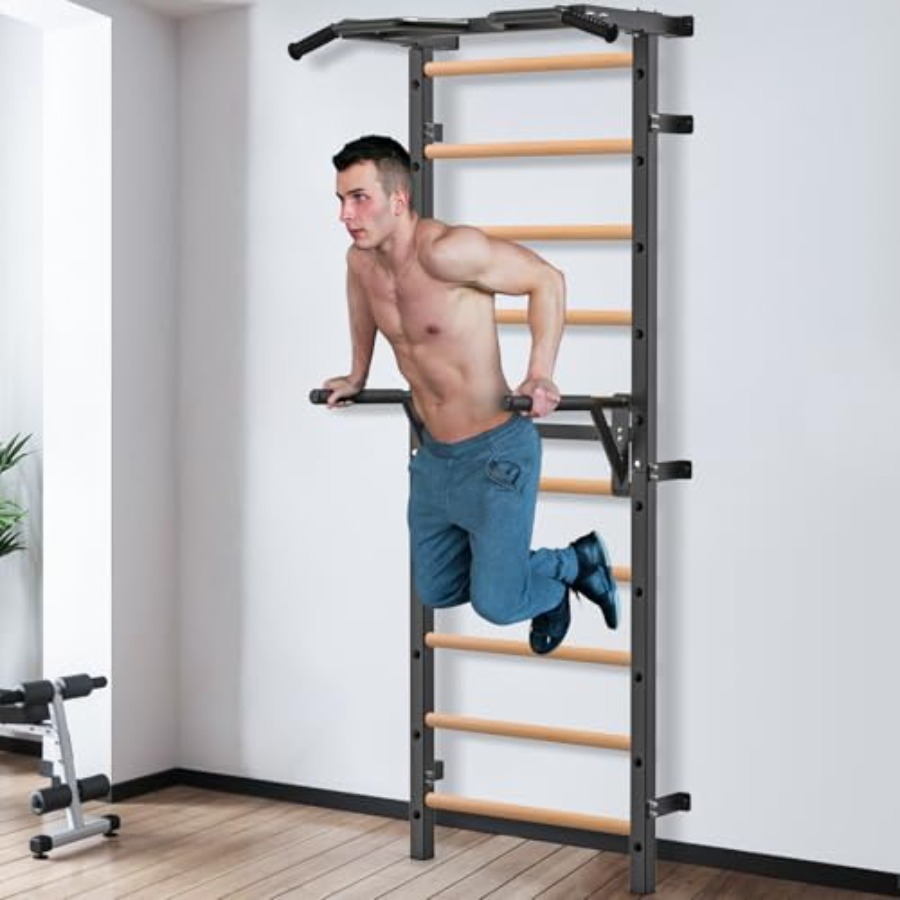 Wall Mounted Gymnastic Stall B - Gymnastic Bar Home recension och pris