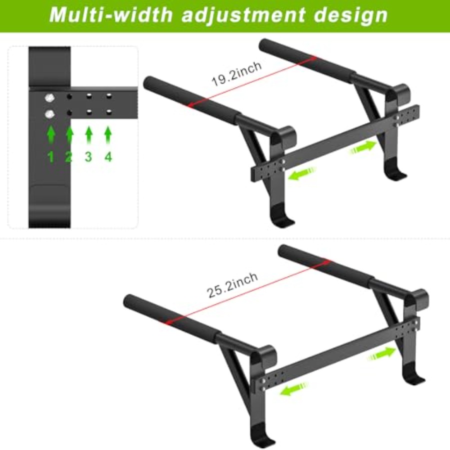 Wall Mounted Gymnastic Stall B - Gymnastic Bar Home recension och pris