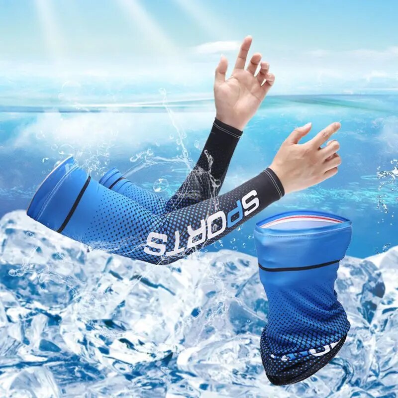 2Pcs Set Sun UV Protection Lon - Outdoor Sport Gloves recension och pris