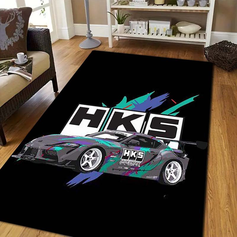 3D Racing H-HKS Print Area Rug - Outdoor Sport Live recension och pris