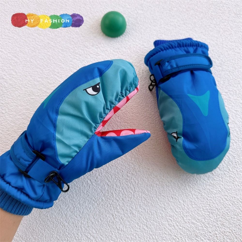 Cartoon Children Ski Gloves Wa - Outdoor Sport Gloves recension och pris