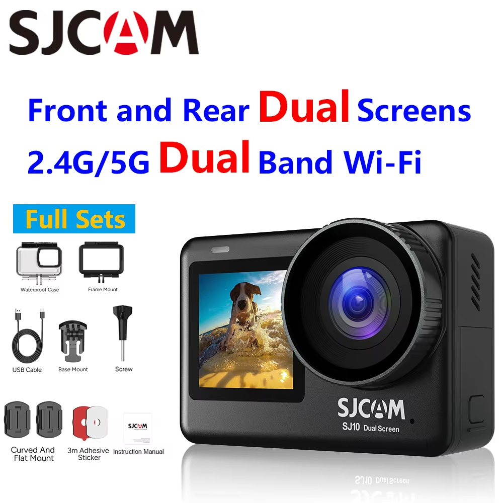 SJCAM SJ10 Pro Motion Camera S - Outdoor Sport Live recension och pris