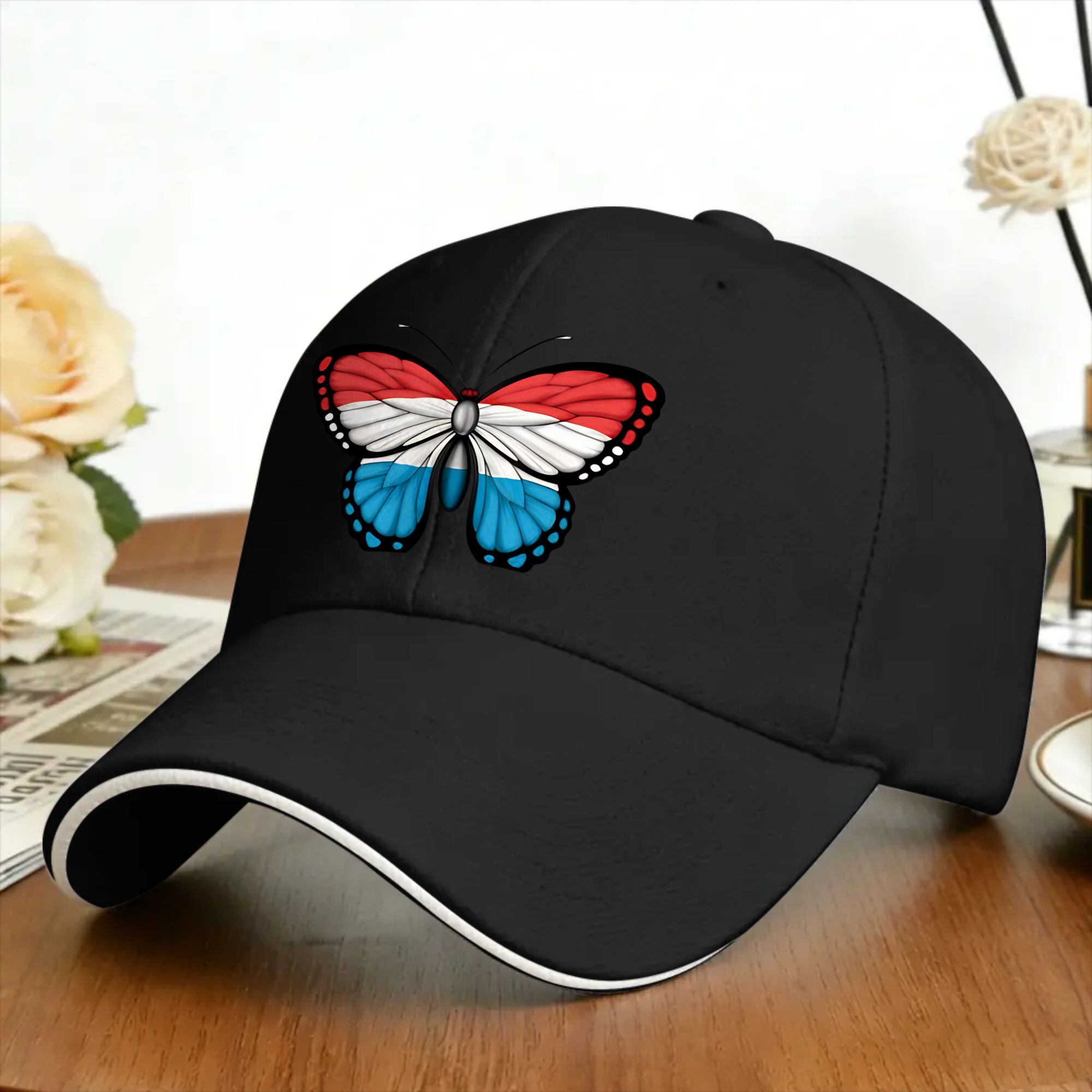 Luxembourg Flag Butterfly Casu - Outdoor Sport Luxembourg recension och pris