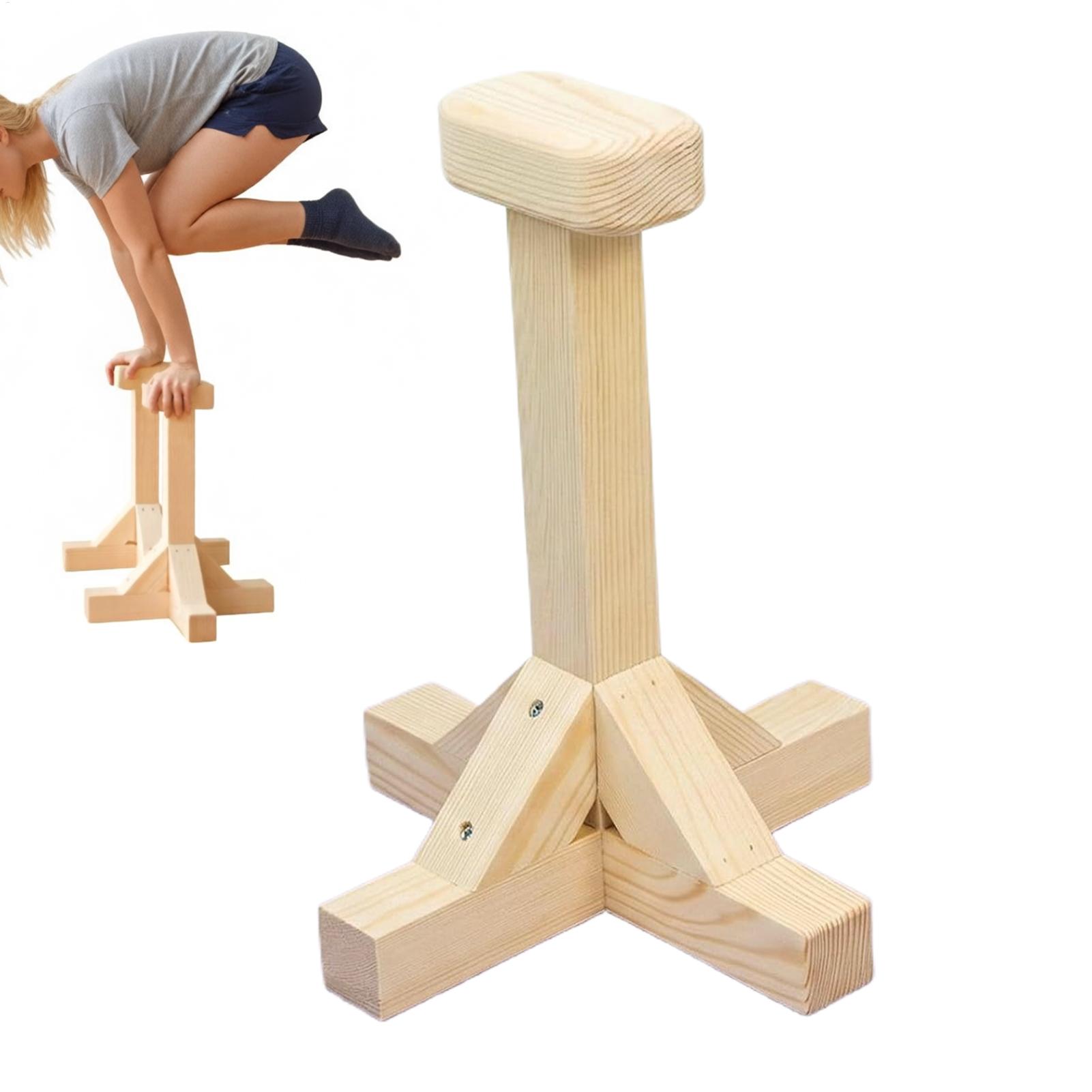 Handstand Bar Wooden Ergonomic - Gymnastic Bar Home recension och pris
