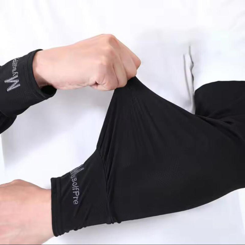 1Pair 2025 Summer Ice Silk Men - Outdoor Sport Gloves recension och pris