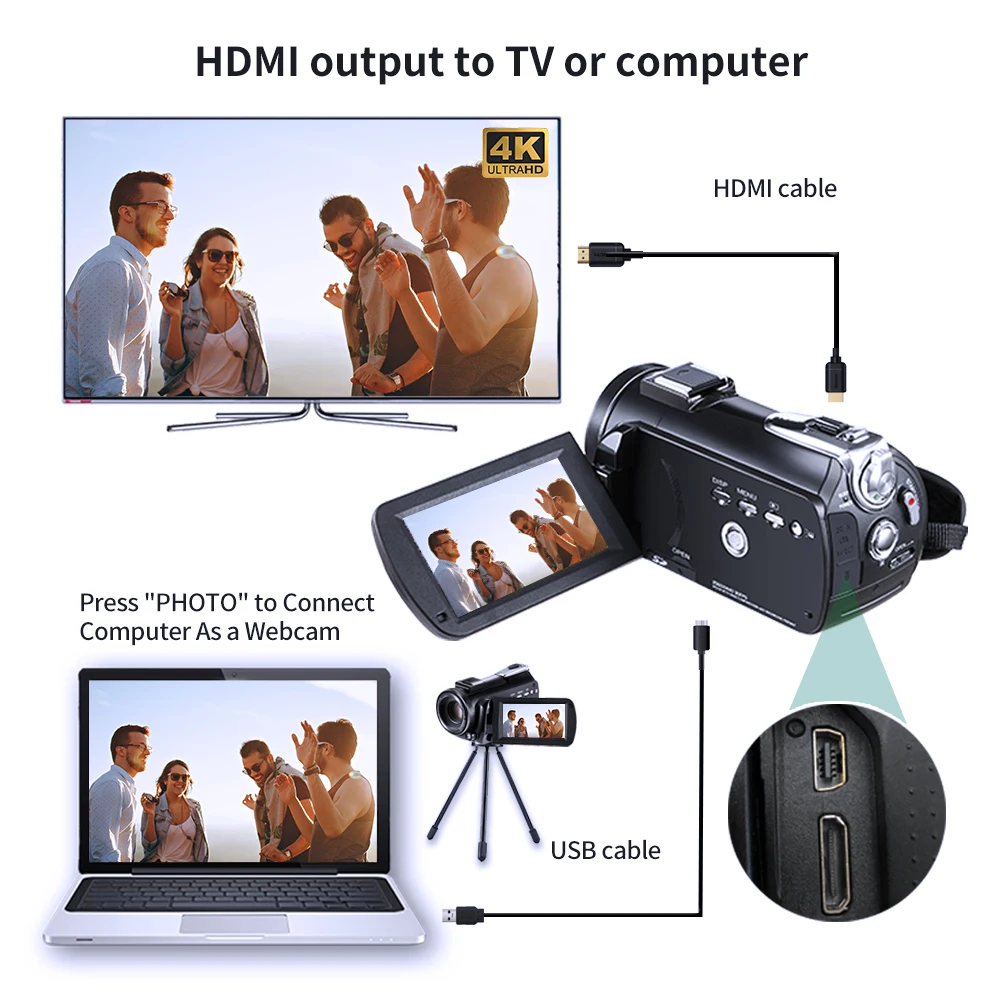 ApexTPVideo Camera 4K Professi - Outdoor Sport Live recension och pris